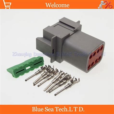 Deutsch Dt04 8p 8 Pin Male Enginegearbox Waterproof Electrical Plug