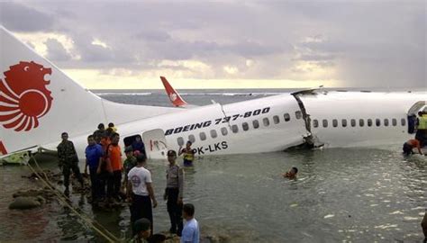 45 People Hurt After Plane Crashes Into Ocean In Bali