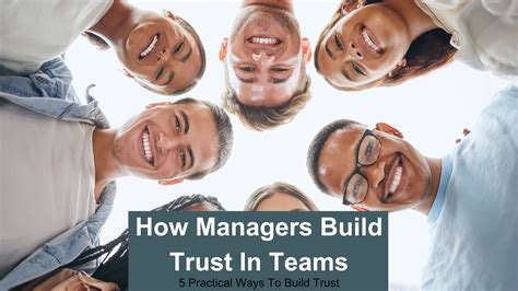 How Managers Build Trust In Teams Enhance Training