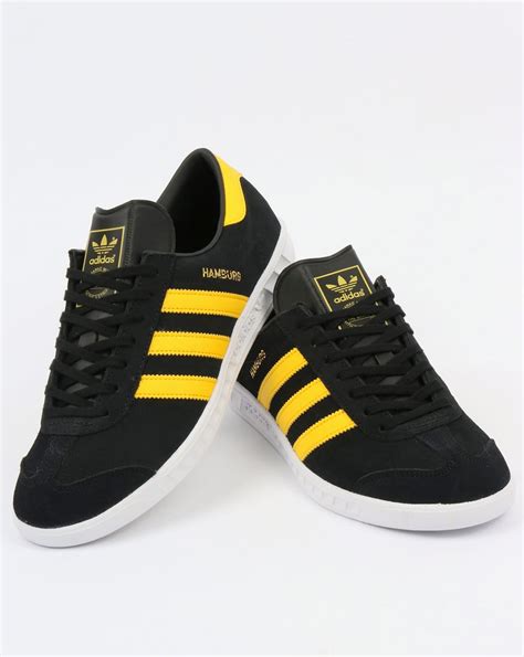 Black And Yellow Adidas Shoes F