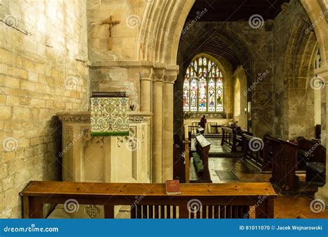 St. Michael Church Pulpit Und Chor Redaktionelles Bild - Bild von