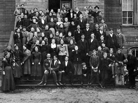 High School Classes Circa 1895 Black White 1890s Photograph By Mark