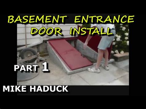 Primed steel foundation plate (10) model# 3x8x7 fp. How I install a cellar door - Mike Haduck - YouTube