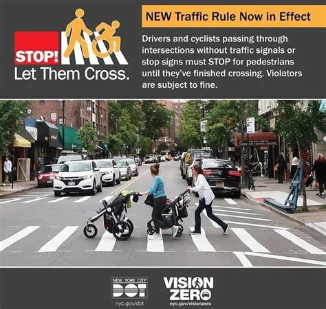 Nypd 90th Precinct On Twitter When You See 🚶‍♀️🚶‍♂️ Pedestrians In A Crosswalk You Must Yield