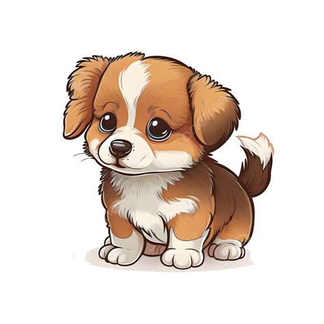 Cartoon Puppy Sticker Cute Dog Dog Clipart Cute Clipart Cartoon