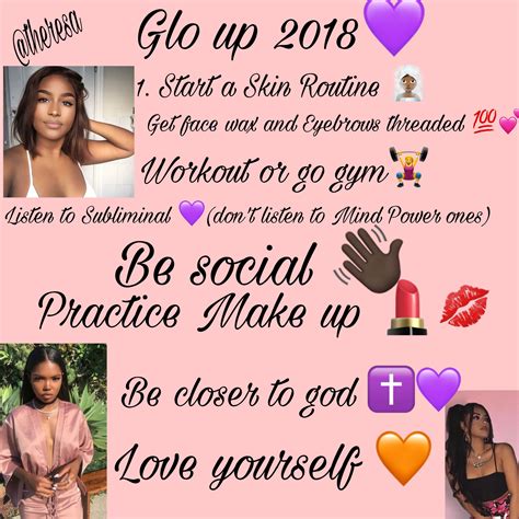 Glo Up Glo Up Glow Up Tips Baddie Tips