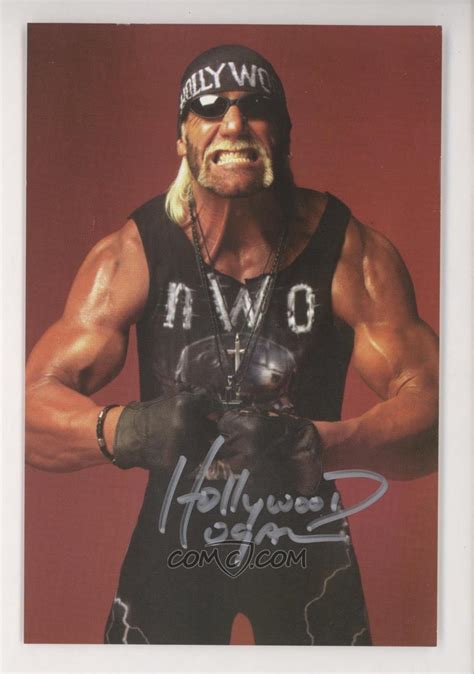 1998 Panini Wcwnwo Photo Cards Base 31 Hulk Hogan Jsa