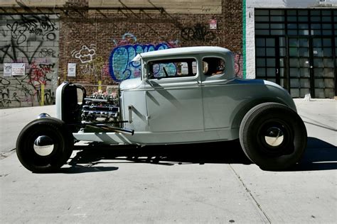 1930 Ford Model A Hot Rod 30s American Americana Stock Film4291 For