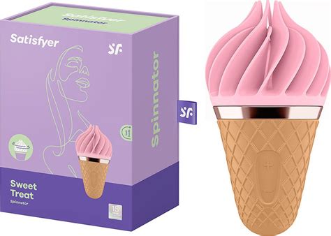 Satisfyer Sweet Treat Ice Cream Clitoral Vibrator