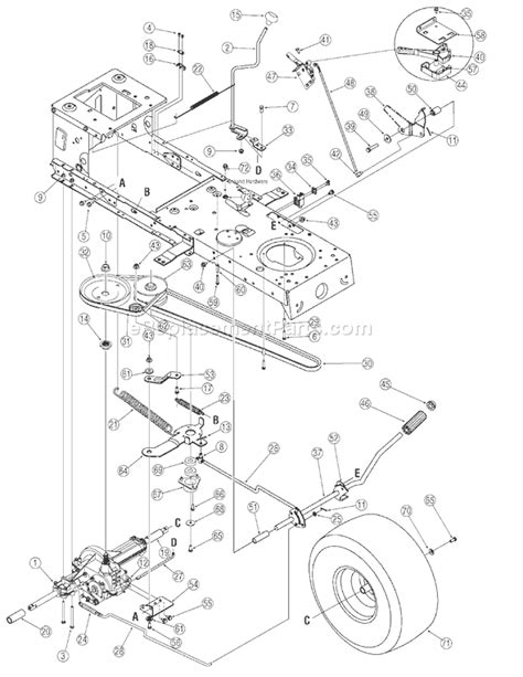 Wiring Diagram Info 21 Bolens Lawn Mower Parts Diagram Model 13am762f765