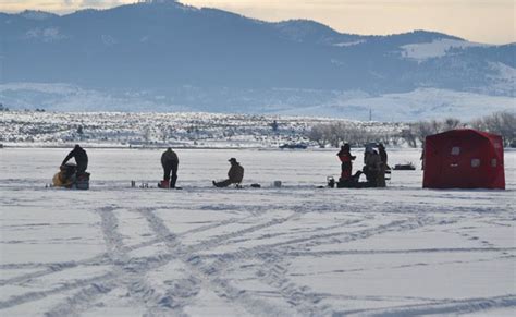 Helena Area Reservoirs Ice Fishing Report 1302012 Montana Hunting