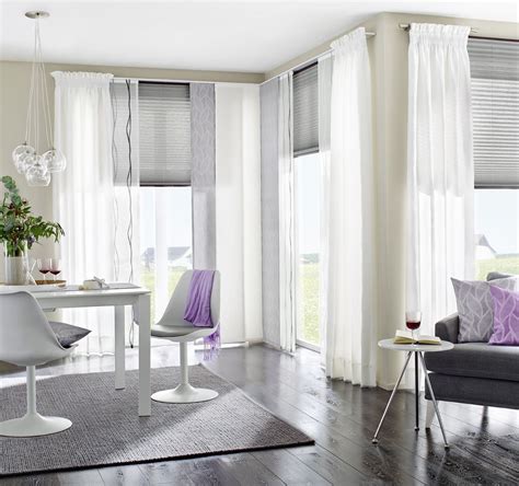 Wohnzimmer gardinen ideen in einer edlen farbe. gardinen wohnzimmer plissee in 2020 | Curtains, Cool curtains, White curtains