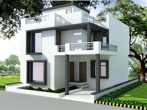 How about a single floor design? Indian Style House Front Elevation Designs | Journal of ...
