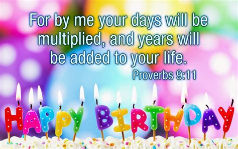 God has blessed us with a life here in the world and we should always be grateful for this. Bible Verses for Birthday Wishes & Celebrations for Wife