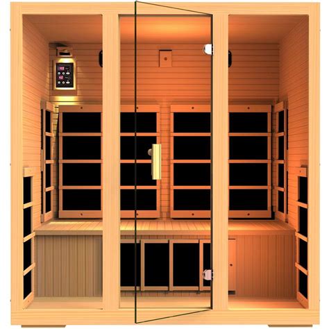 Jnh Lifestyles Joyous 4 Person Far Infrared Sauna Mg415hb The Home Depot