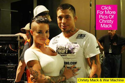 Christy Mack And War Machine Together At Mma Event 2 Weeks Before Alleged Beating Hollywood Life