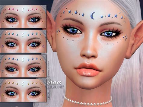 The Sims Resource Stars Blush N17 Sims 4 Cc Makeup Sims Resource