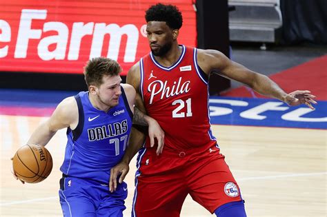 Joel Embiid Sixers Gear Up For Big Road Test Vs Luka Dončić Dallas Mavericks