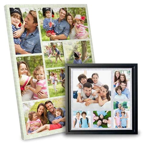 Canvas Photo Prints Collage Custom Photo Wall Collage
