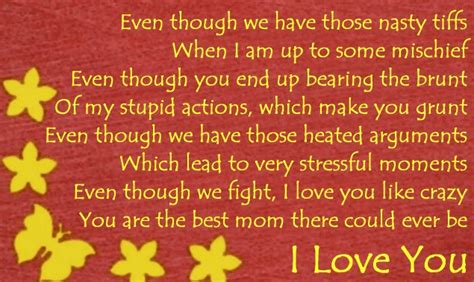 Cute Love Messages For Mom I Love You Messages For Mom