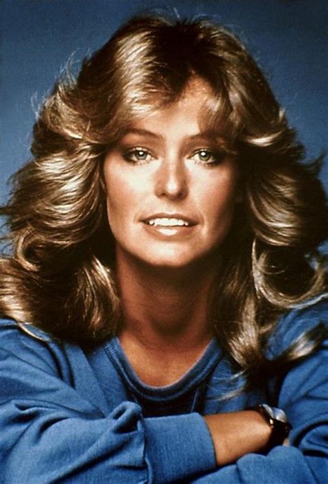 Lata 70 Fryzury Farrah Fawcett Farrah Fawcet Portrait