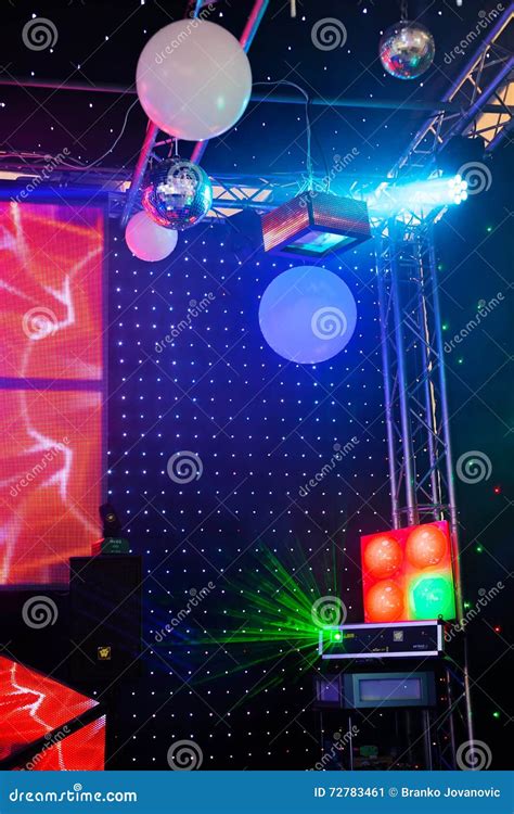 Spotlights In A Concert Stock Image Image Of Music Popular 72783461