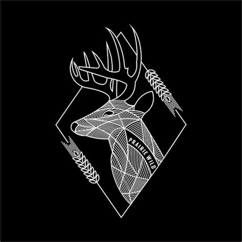 Premium Vector Deer Line Art Illustration