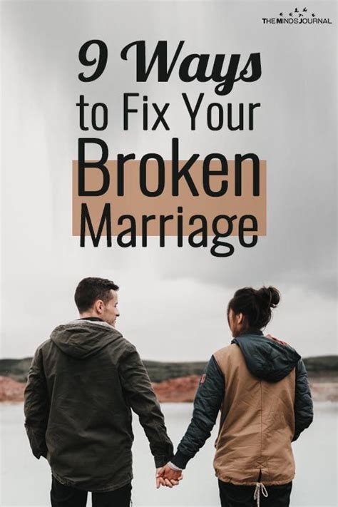 How To Fix Your Broken Marriage 9 Helpful Ways In 2020 Broken