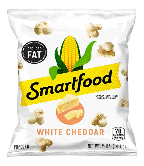 smartfood® reduced fat white cheddar popcorn 5oz pepsico school source k 12 foodservice
