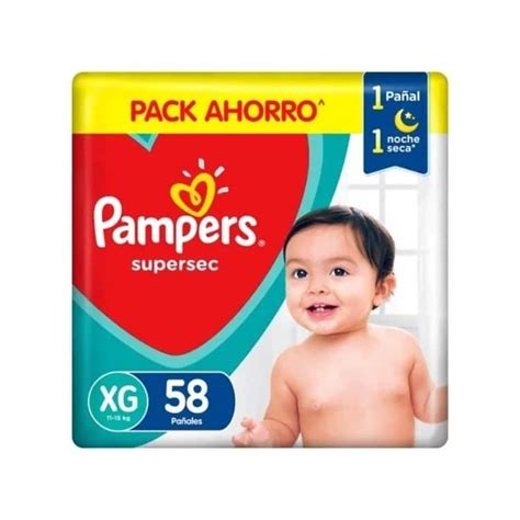 Pampers Supersec Extra Plus Xg X Abril Distribuciones