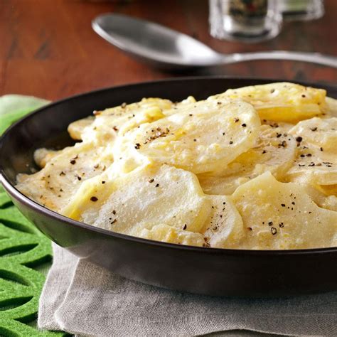 Cheesy Sliced Potatoes Recipe How To Make It