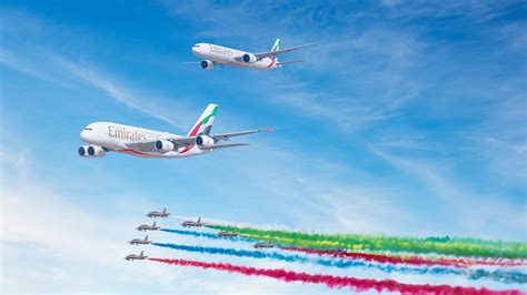 Spectacular Flypast At The 2023 Dubai Airshow Emirates Youtube