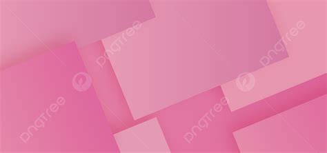 Gentle Pink Square Three Dimensional Paper Cut Soft Creative Art Pink