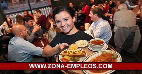 Se Busca Camarera Para Restaurante Con O Sin Experiencia Zona Empleos