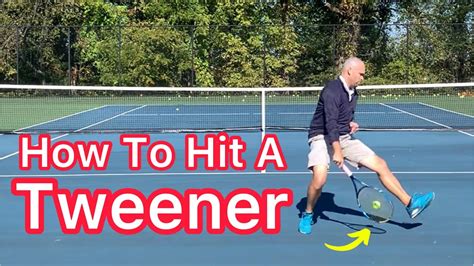 How To Hit A Tweener Advanced Tennis Trick Shot Youtube