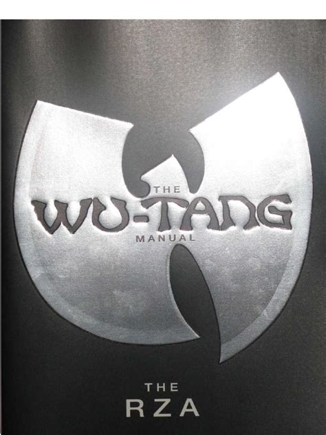 Wu Tang Manual Chapter Book One Books