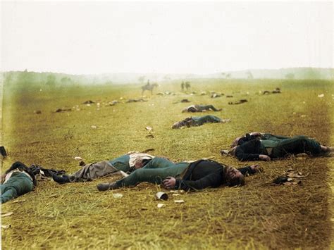 Civil War Soldiers Killed At The Battle Of Gettysburg