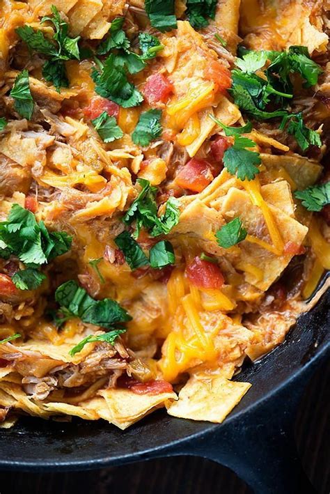 This is a simple and deliciously easy dinner. 20-Minute Skillet Enchilada Casserole | Pulled pork ...