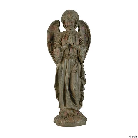 Praying angel statue (stock footage). Praying Angel Garden Statue - Discontinued