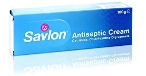 Antiseptic Healing Cream Savlon 100g First Aid Treatment Minor Wounds Skin