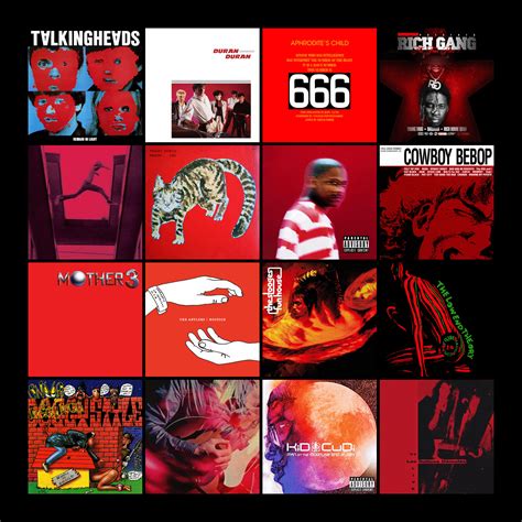 Best Red Album Covers Kanye To The