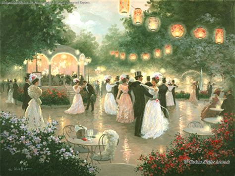 An Enchanted Evening By Christa Kieffer Victorian Paintings Dance