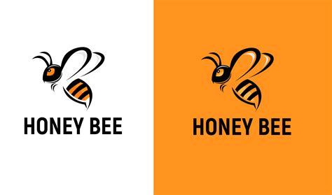 Honey Bee Logo Template 5155642 Vector Art At Vecteezy