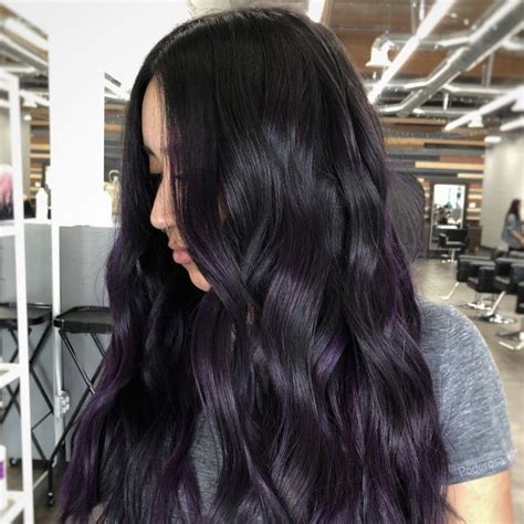 35 Styles That Make Purple Highlights Look Totally Wearable