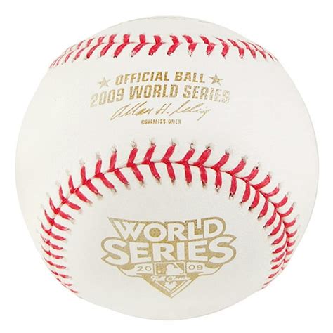 Rawlings 2009 World Series Commemorative Official Baseball Slightly