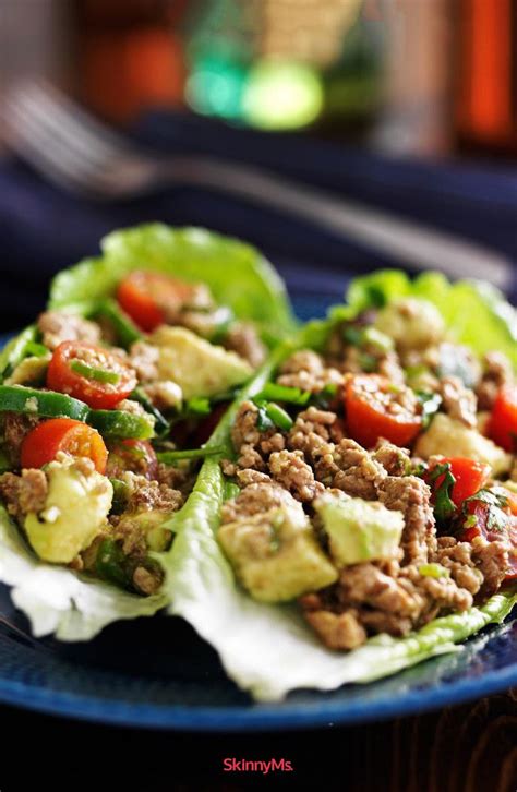 This easy diabetic lasagna recipe is delicious, hearty and healthy. Turkey Taco Lettuce Wraps | Recipe | Grain free recipes ...