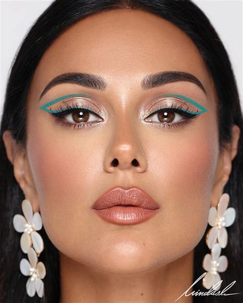 hindash on instagram “summer glam 🥥🍍 on laylakardan with a full face of marcjacobsbeauty
