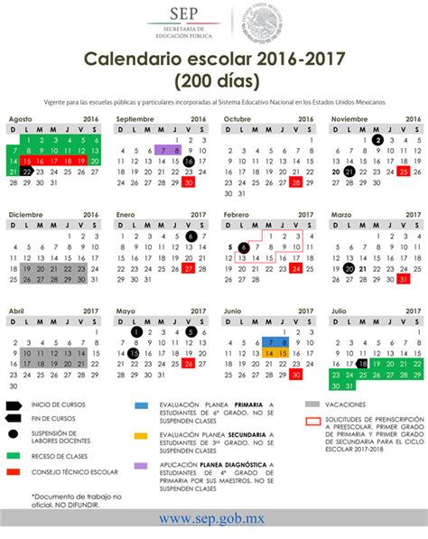 Conoce Los Dos Calendarios Escolares 2016 2017 De La Sep Noticias De