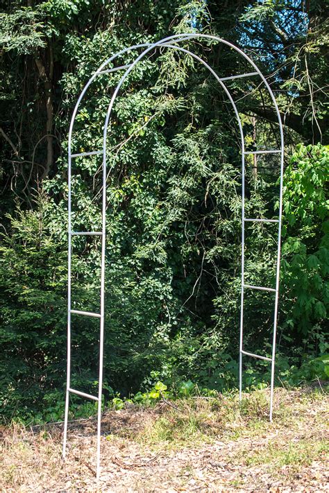 White Metal Wedding Arch 8 Tall