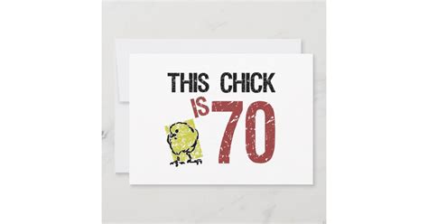 Womens Funny 70th Birthday Card Zazzle